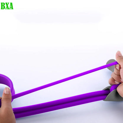 Multifunction 4 Tube Resistance Bands Latex Pedal Exerciser Sit-up Pull Rope Expander Fitness Gum Yoga equipment Pilates Workout