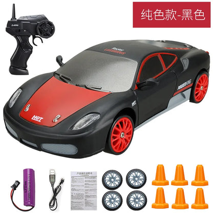 1/24 2.4G Drift Rc Car 4WD 3.7V 500MAH RC Drift Car Toy Remote Control GTR Model AE86 Vehicle Car RC Racing Car Toy