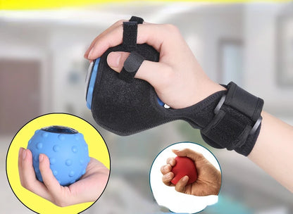 Hand Wrist Massage Ball Electric Finger Rehabilitation Recovery Training Machine Stroke Hemiplegia Patient Wrist Finger Exercise