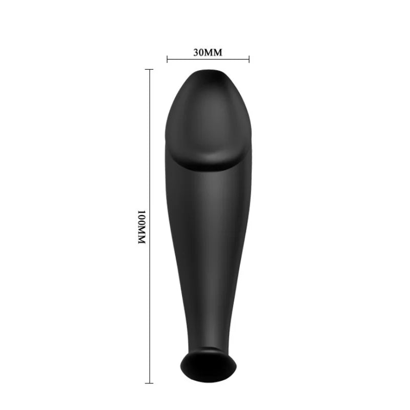 Special Anal Stimulation 12-vibration Silicone Butt Plug Anal Plug Anal Dildos Masturbator Vibrator Sex Toy for Couple Men/Women