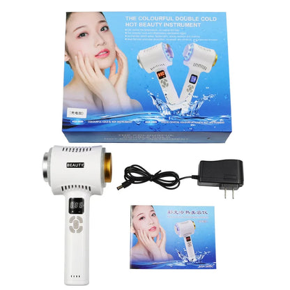 Beauty Import Instrument Facial Ice Compress Instrument Ice Hammer Color Light Rejuvenation Instrument Import Cold and Hot