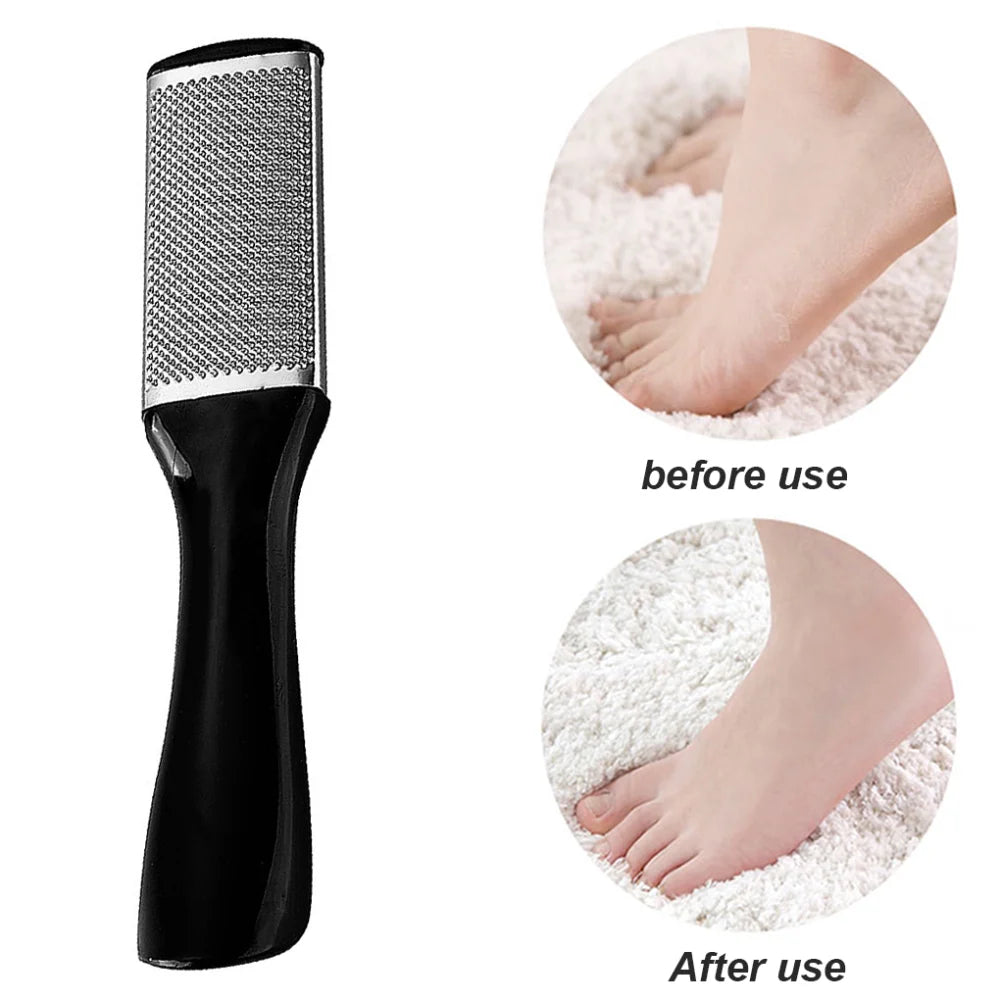 1PCS Double Sided Foot File, Professional Heel Grater, Hard Dead Skin Exfoliator, Pedicure File, Foot Grater