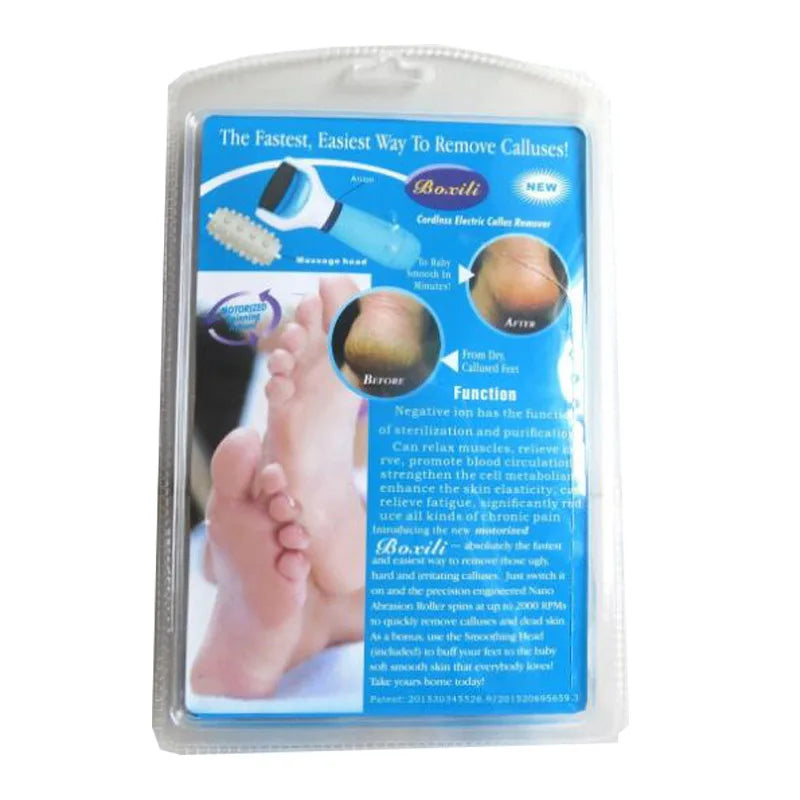 New Electric foot grinder artifact for removing dead skin and calluses Cordless Foot trimmer Foot household appliance Cleaner