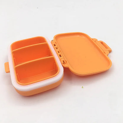 3 Lattices Pill Box Tablet Pill Case Dispenser Medicine Boxes Dispensing Medical Kit Mini Organizer Case Holder Pill Splitter