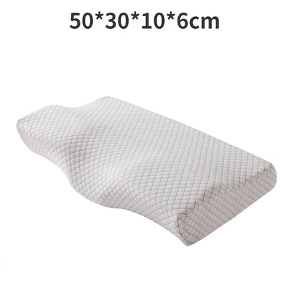 NEW Soft Butterfly Memory Foam Pillow Orthotic Pillow Slow Recovery Neck Pillow Ergonomic Pillow Relax Neck Adult