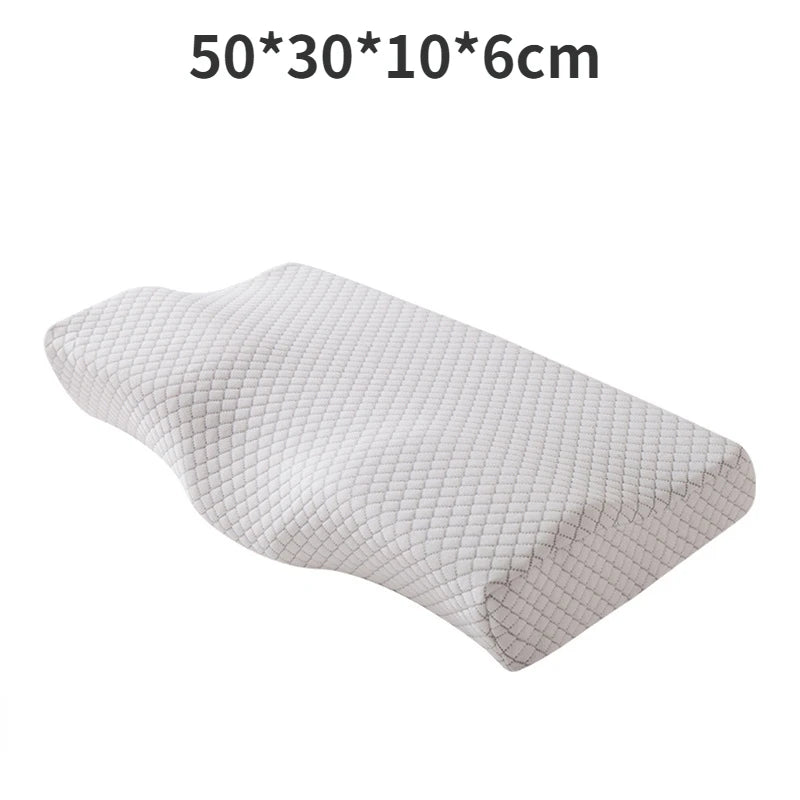 Butterfly Shaped Memory Foam Pillow Orthopedic Pillow Slow Rebound Neck Pillow Ergonomic Pillow Relax The Cervical For Adult