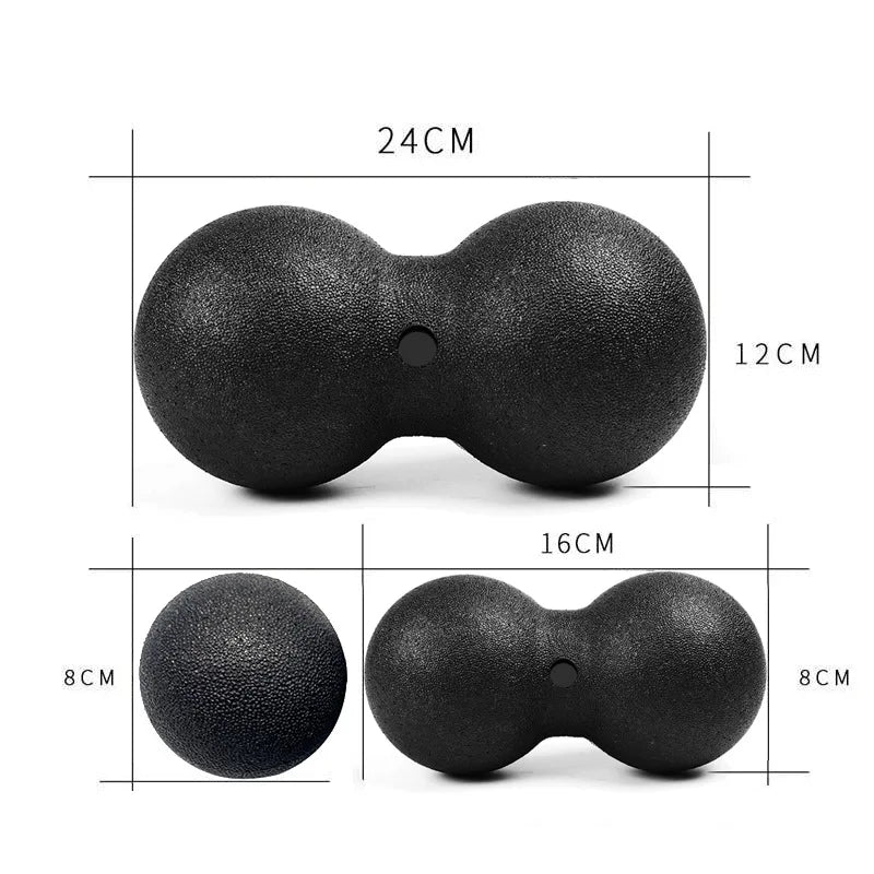 NEW Massage Ball Peanut Ball Collection Peanut Massage Roller Ball Therapy Relaxation Exercise Fitness Yoga Equipment Yoga Foam