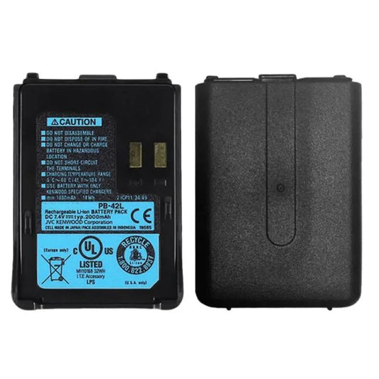 7.4V 2000mAh Li-ion Battery PB-42L PB42L For Kenwood Radio TH-F6 TH-F6A TH-F7 TH-F7E Walkie Talkie Accessories