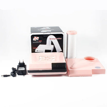 New 60W Power Nail Vacuum Cleaner Vacuum Cleaner Retractable Elbow Design Fan Vacuum Cleaner Art Salon