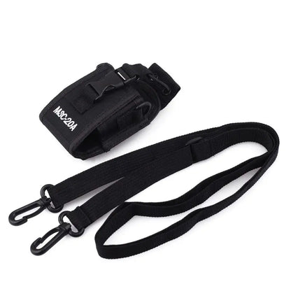 Tactical Mobile Radio Walkie Talkie MSC-20A Pocket Nylon Pouch Waist Bag Holder Portable Interphone Case for Camping Hunting