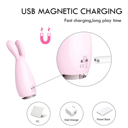 Vagina Clit Massager For Nipple Blowjob Female Masturbation Sex Toys For Adult Rabbit Clitoral Stimulator Vibrators For Women