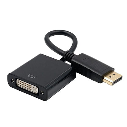 Source Factory DP To DVI Adapter Cable, DisplayPort To DVI Converter, High Definition 1080P DVI Conversion