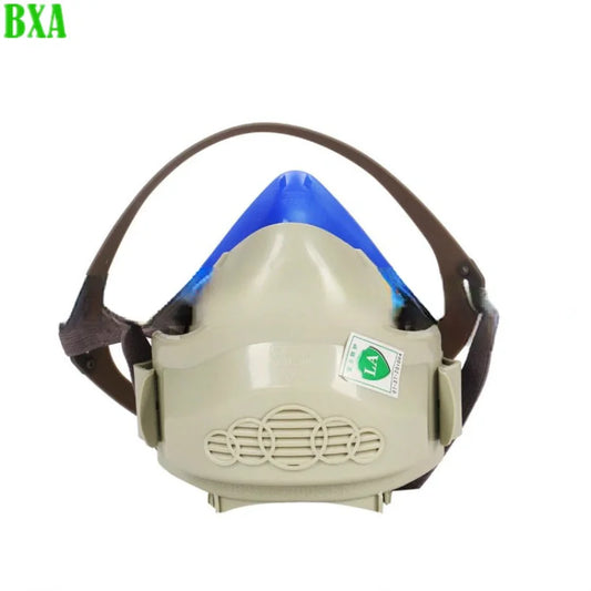 Protective Industrial Half Face Painting Spraying Respirator Organic Vapor Gas Mask Construction Safety Chemical Filter Dust