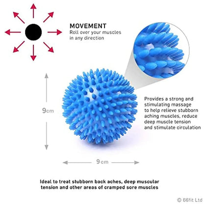 Plantar Fasciitis Reliever Hedgehog Balls 9cm PVC Spiky Massage Ball  Durable Trigger Point Sport Fitness Hand Foot Muscle Relax