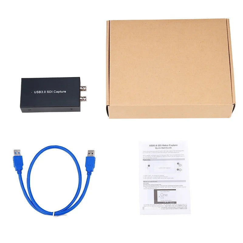 1080P USB3.0 SDI HD Video Capture and Live Streaming Box with SDI Input and Loop Output