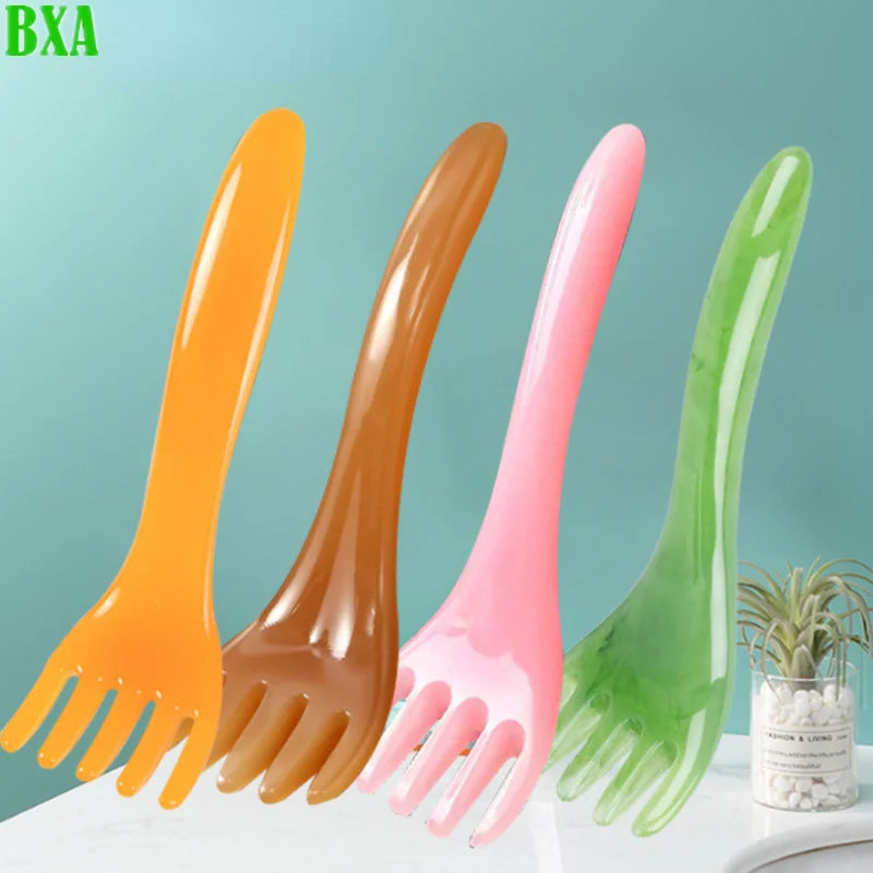 BXA Five Claws Head Massager Scalp Gua Sha for Body Neck Leg Massage  Head Scraping Stick Massage Scraping Claw Massage Visage