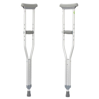 Aluminum Allo Stainless Steel Single Crutch Walking Aid  Armpit Crutches Double Crutches Walker Elderly Rehabilitation Toddler