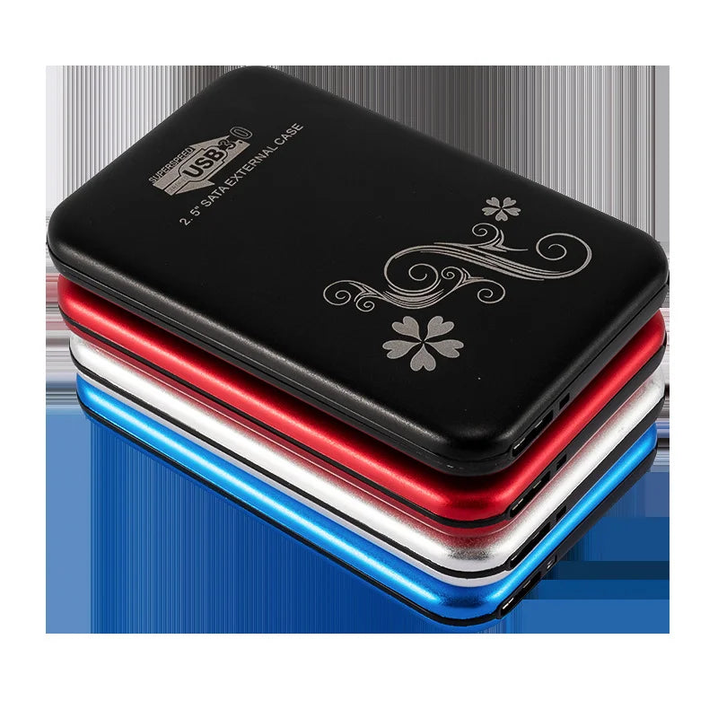 USB 3.0 Hard Drive Enclosure - 2.5" SATA Mechanical HDD Case for Notebook, External Metal Mobile Hard Disk Box