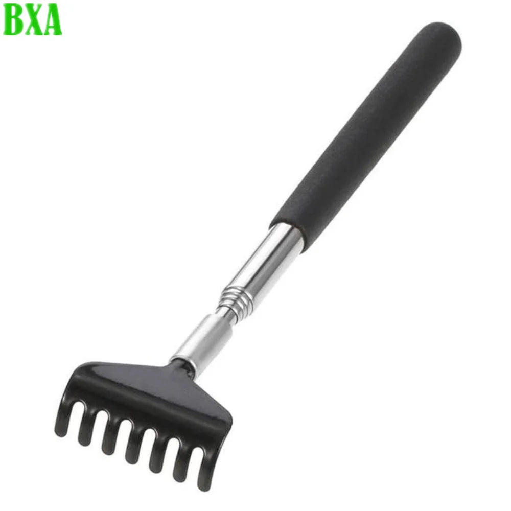 1PC Back Scraper Extendable Telescoping Itch Stainless Steel Telescopic Back Scratcher Scratching Backscratcher Massager Kit