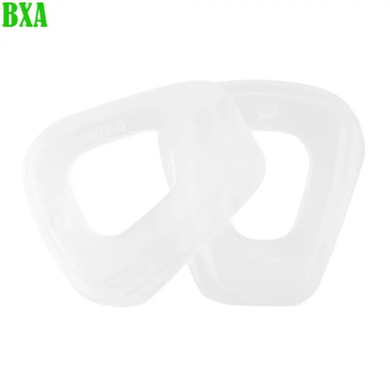 Gas Mask for 6011-6016  Filter Cotton Fixed Cover Dust Accessories Plastic 2 PCS/bag Used with Particulate Cotton and Filter Box