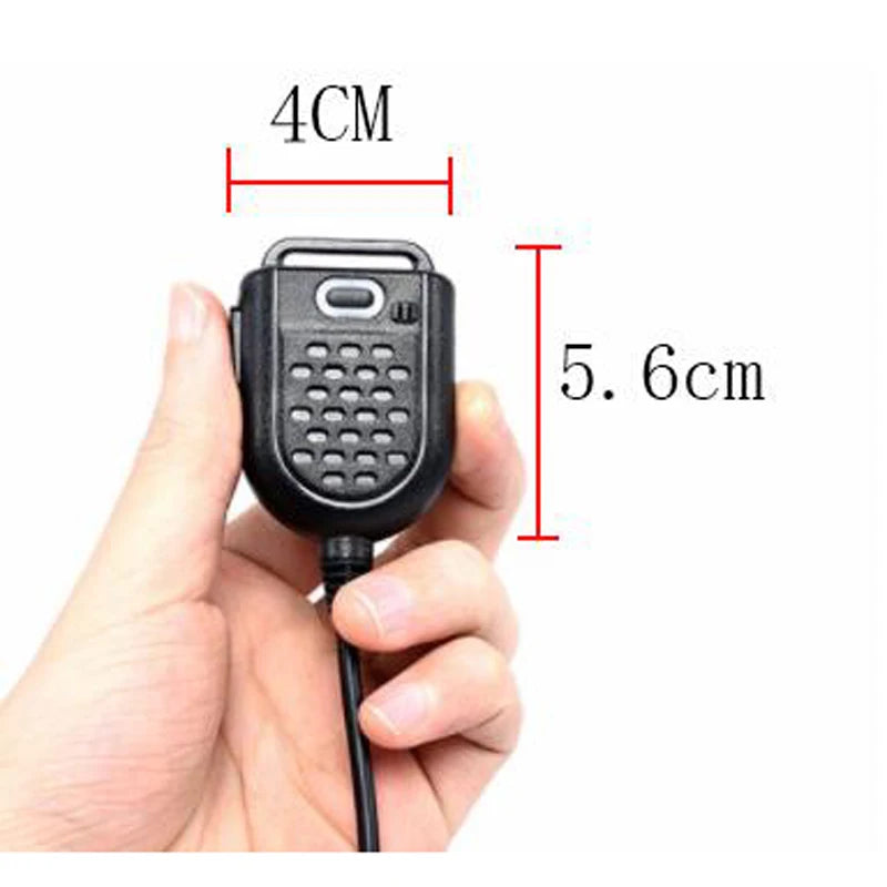 10pcs Baofeng Uv-5R Walkie Talkie Handheld PTT Mini Mic Microphone Speaker For KENWOOD TK-3107 BAOFENG 888s GT-3TP HYT Ham Radio