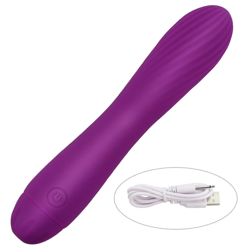 Adult Charging G-point Vibrator for Female Masturbation Massage AV Vibrator