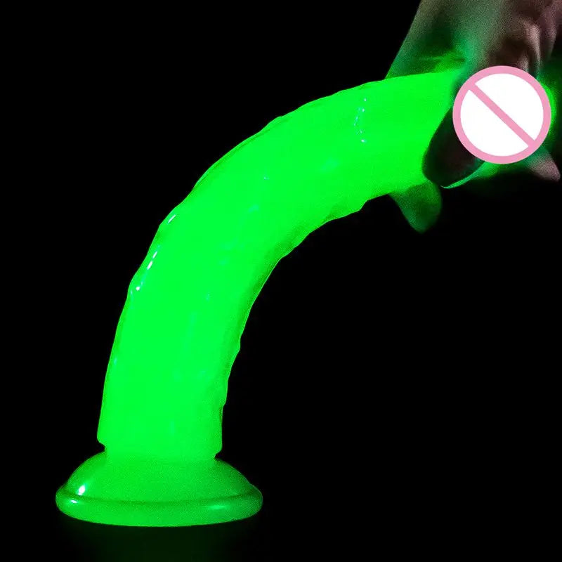 1pc Luminous Simulation Dildo Realistic Penis For Women with Suction Cup XL Thick Couple Erotic Sex Anal Adult Toys for Men Toy