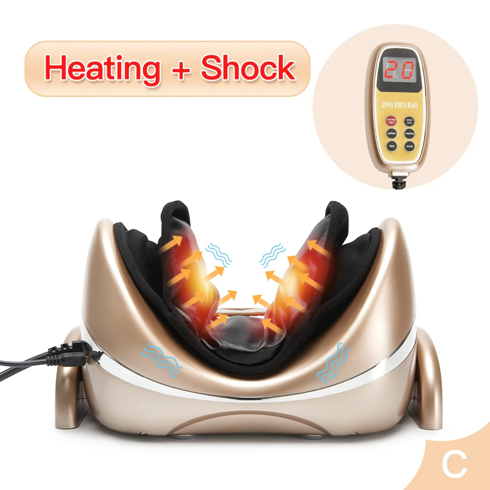 NEW Electric Neck Massager Heating Kneading Shoulder Neck Massager Pillow Relax Vibration Massage Pillow Cervical Massager