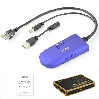 VONETS VAP11G-300Mbps WiFi Repeater - Wireless AP Bridge for Extended Network Coverage