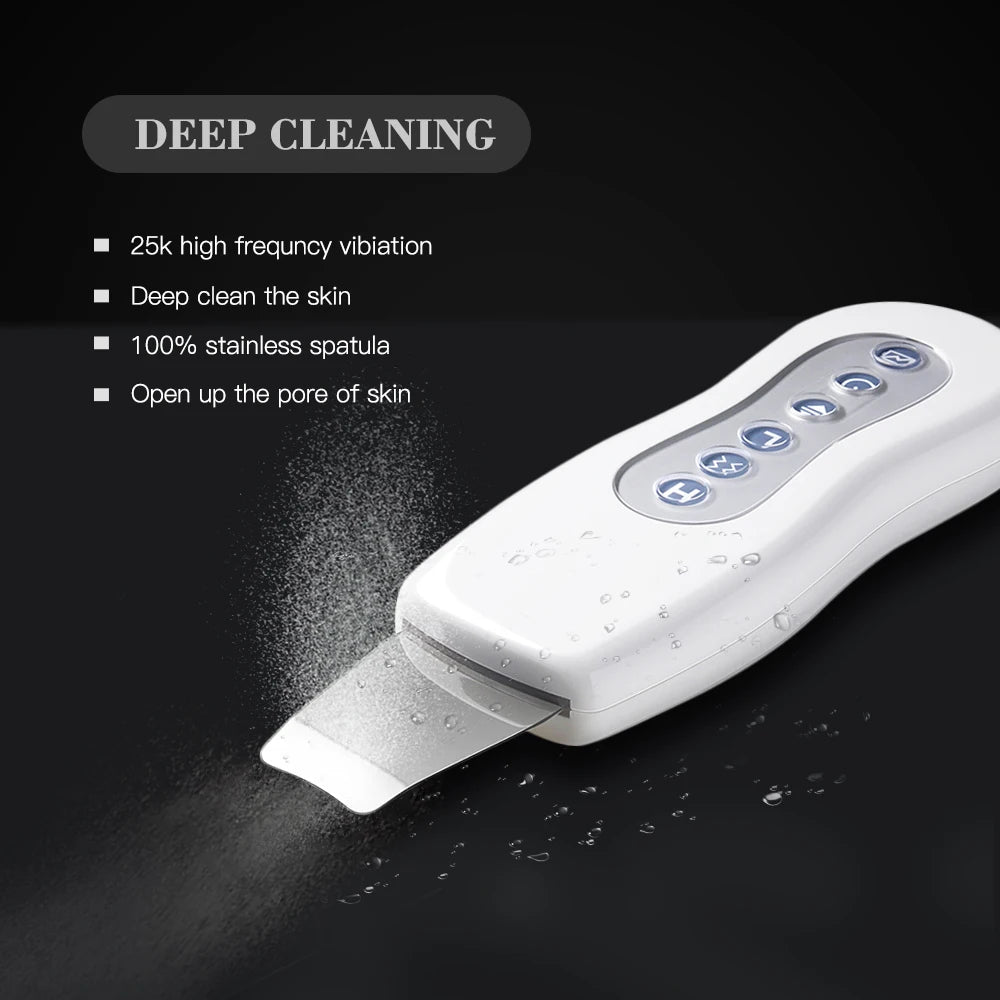 NEW Blackhead Cleanser Device Ultrasonic Cleanser Clean Face Cleanser Facial Hydro Massager Ultrasonic Peel Cleaning Machine