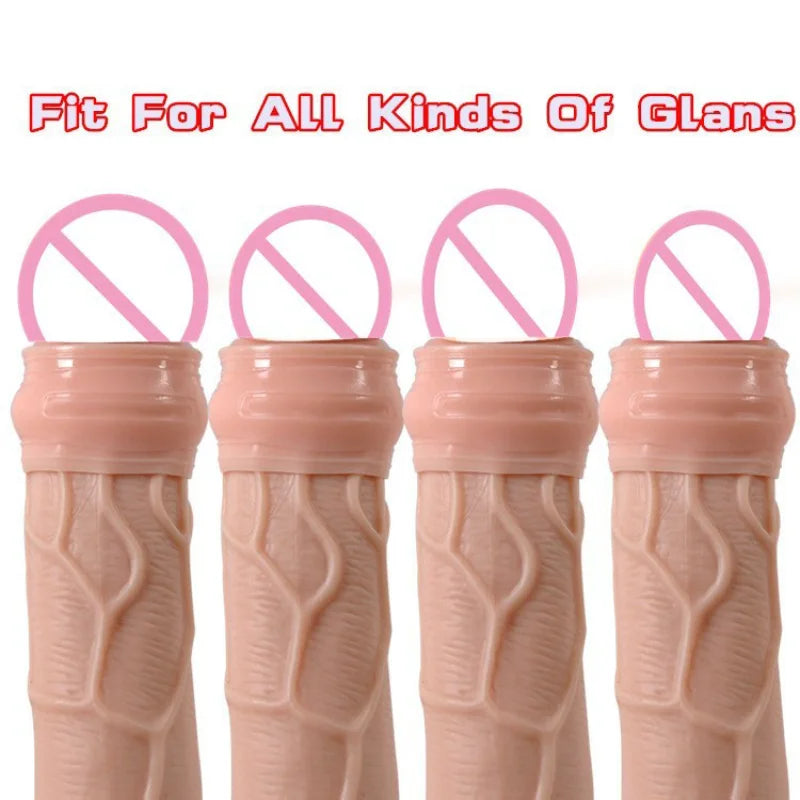 1PCS 3 IN 1 Foreskin Correction Cock Rings Silicone Flexible Penis Rings Male Glans Penis Block Delay Ejaculation Toys For Men