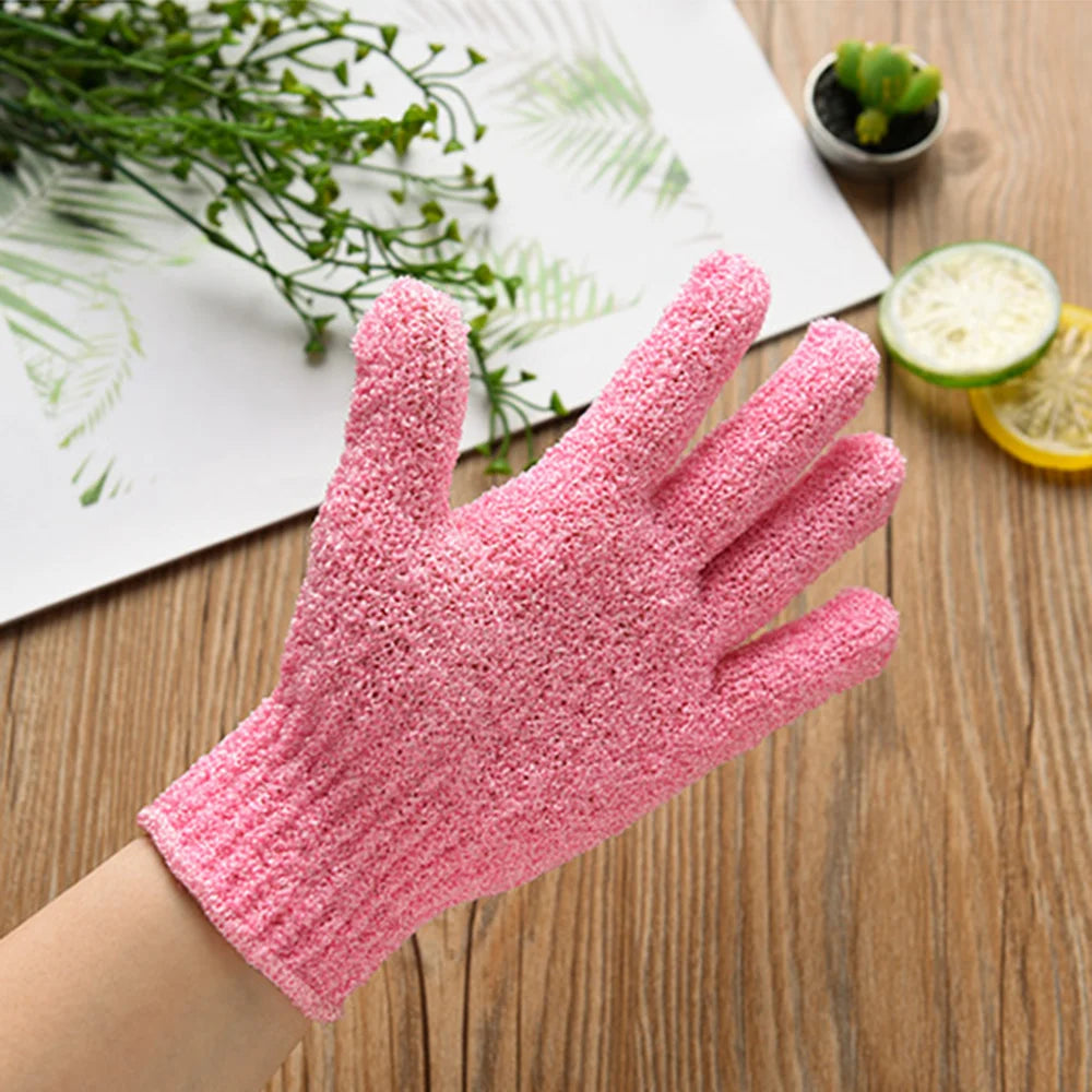 1PCS Exfoliating Gloves Bath Gloves Scrub Gloves Resist Body Massage Sponges Wash Skin Moisturizing SPA Bath Gloves