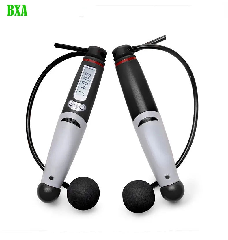 BXA Speed Jump Rope Professional Skipping Rope Wireless Skip Rope ABS Smart Electronic Digital Lose Weight Cordless Portable