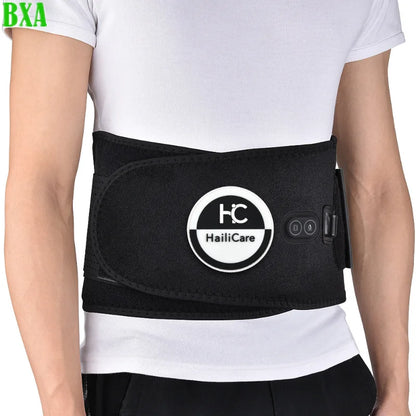 New Heated Massage Belt Electric Lumbar Support Support Heat Therapy Vibrating Waist Massager Lower Back Muscle Relaxation