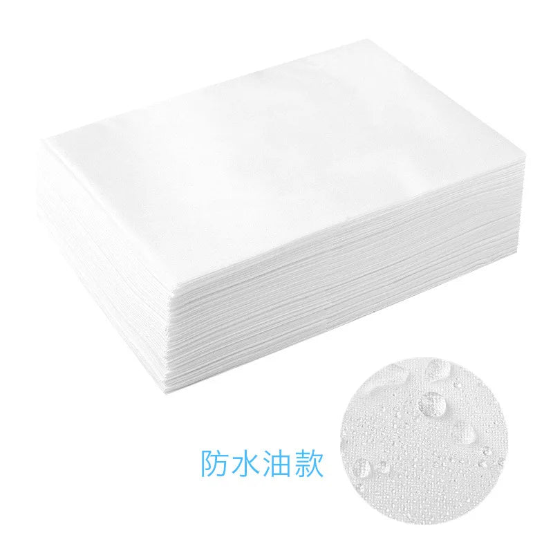 10pcs Disposable Bed Sheets Massage Table Sheets SPA Bed Sheets Non Woven Lash Bed Cover for Tattoo Hotels Beauty Salon 180*80cm