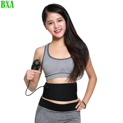 EMS Electric Abdominal Massager Muscle Slimming Belt Lose Weight Fitness Sway Vibration Belly Muscle Waist Trainer Stimulator