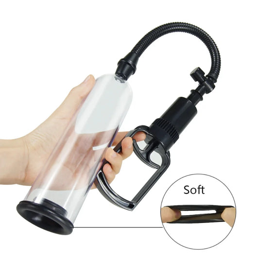 Small Man Penis Pump Manual Penis Enlarger Sex Toys Vacuum Pump Male Masturbation Penile Bigger Trainer Adults Sex Products