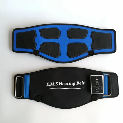 Electric Slimming Massage Belt Heating Pulses Tone Abdominal Muscle Stimulator EMS Acupuncture Tens Physiotherapy Myostimulator