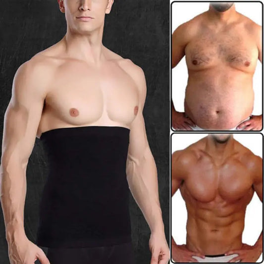 Hot Corset Beer Belly Fat Cellulite Burner Tummy Control Stomach Girdle Body Shaper Slim Patch Men Slimming Waist Trimmer Belt