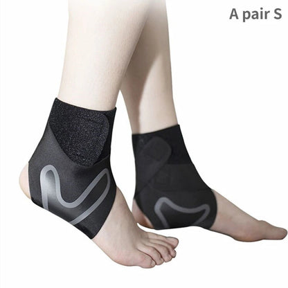 Ankle Brace Gear Fitness Sports Ankle Brace Gym Elastic Ankle Support Foot Weights Wraps Protector Legs 2PCS Left and Right Foot