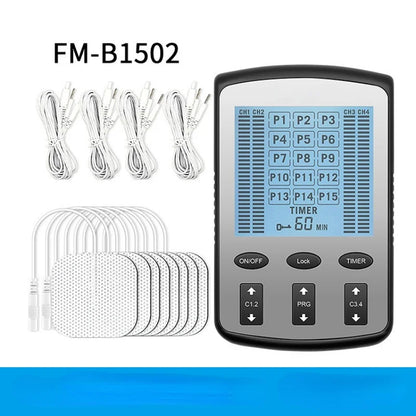 Electric TENS Muscle Stimulator EMS Acupuncture Body Massage Digital Therapy Slimming Machine Electrostimulator Herald Massage