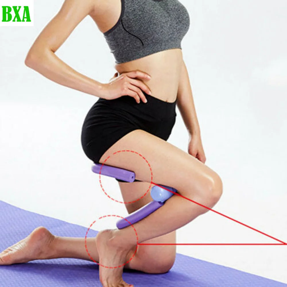 Multifunctional Leg Device S type Trainer Leg Muscle Thin Stovepipe Clip Slim Leg Fitness Gym Thigh Master Arm Chest Waist