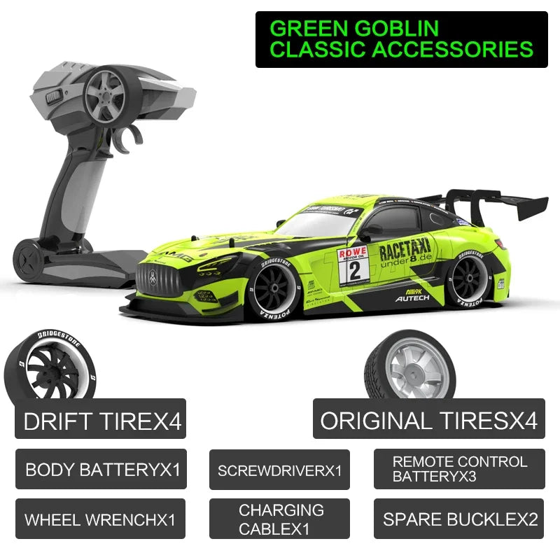 1:16 2.4G Four Wheel Drive Championship Racing RC Drift Car Children's High-speed Remote Control Car Boy's Electric Toy Gift