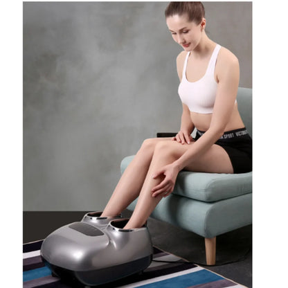 New 220V Shiatsu Foot Massage Machine Parents Foot Massager And Heater Household Roller Airbag Electric Full Foot Massager