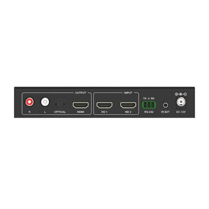 4K60Hz 2x1 Seamless Ultra HD Video Switcher - Multiviewer UHD Video - 2 Screens