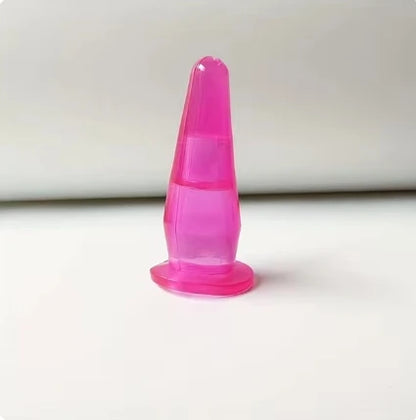 1ps Silicone Finger Anal Plug Sex Toys for Woman Man Erotic Dilator Anus Butt Plug Soft G-Spot Stimulation Thread Vagina Dilator