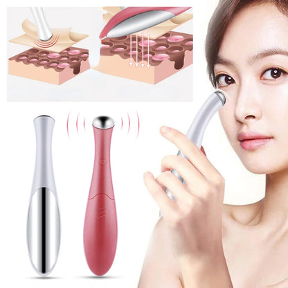 BXA Electric Eye Massager Pen Vibration  Bright Eye Must-have Eye Wrinkle Remove Dark Circles Remove Edema Massager Portable