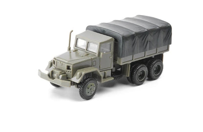 1PCS 4D 1/72  Assembly Model M35 Truck BTR-80 Armored Personnel Carrier Military Toy Car Ornaments Sandpan Game Toys for Gifts