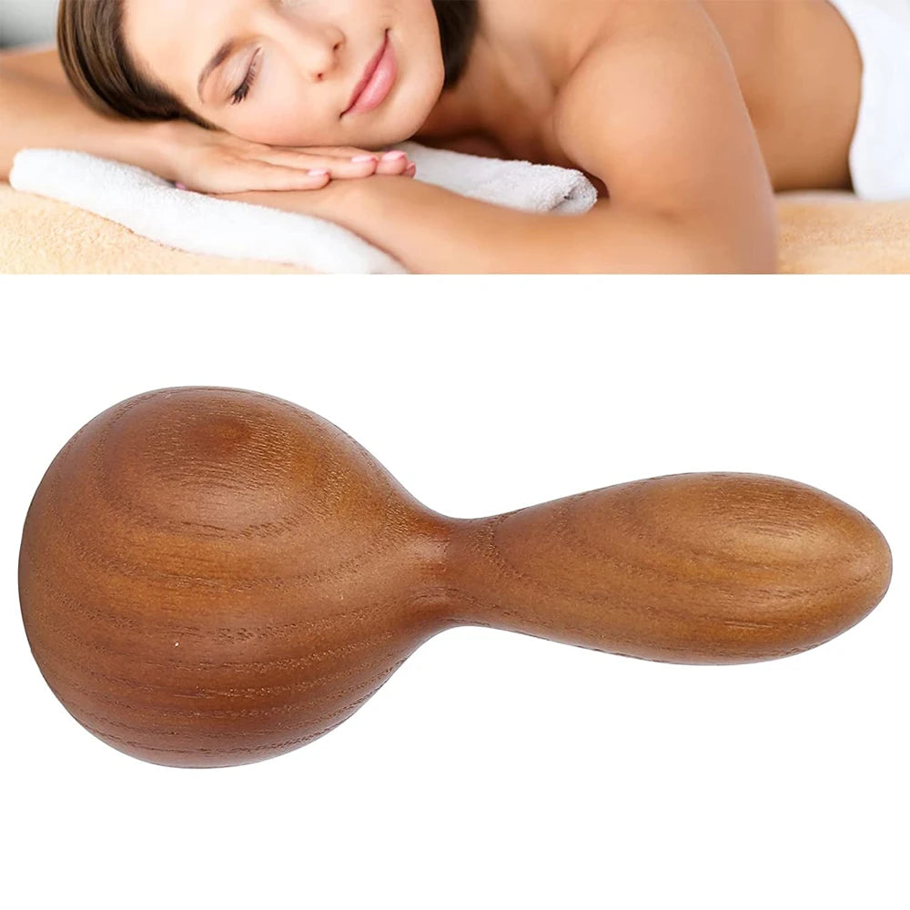 Portable Massage Hammer Back Acupoint SPA Massage Tool Massage Acupoint Relaxation Wood Beauty Massage Hammer Skin Care