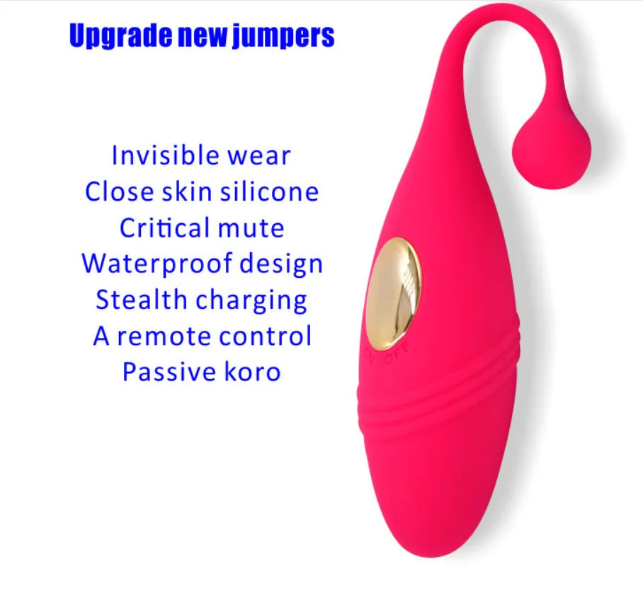 Wireless Remote Control Vagina Vibrator Adult Female Nipple Clitoris Massager Love Eggs Vibrato Masturbator Sex Toy for Women